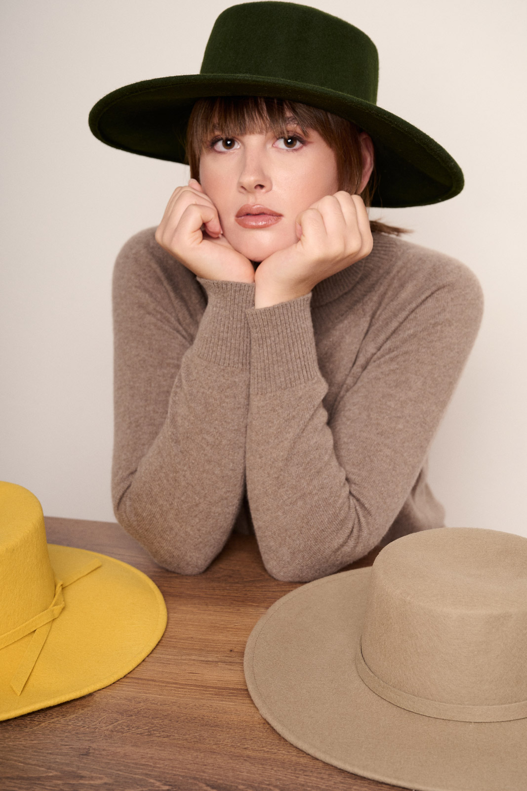 Amelia flat hat